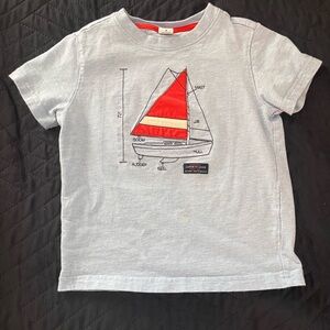 Janie and Jack sailboat tshirt